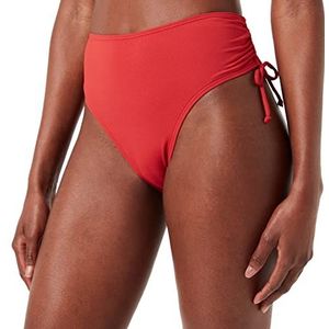 ESPRIT Hamptons Beach Rcs Mid.w.brief bikini-broekje voor dames, rood, 36 NL