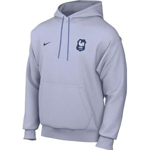 Nike Heren Top FFF M NSW Club Hoodie Po Ft, Ghost/Loyal Blue, DV2037-057, S