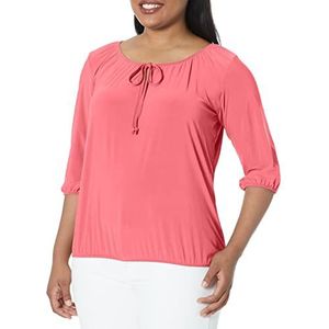 Star Vixen Damesblouse, Koraal Rood, M