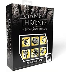 Game Of Thrones 6-delige Premium Dobbelset