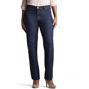 Lee Dames Relaxed Fit Straight Leg Jean, Verona, 14 Short