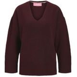 JJXX - JXLUCCA - Gebreide Trui - Wijnrood - Oversized