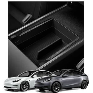 Armsteun - Zwart - Siliconen - Voor Tesla Model 3 2021-2023 en Model Y