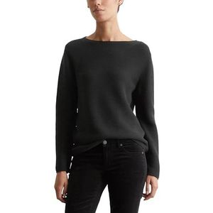 Marc OPolo Gebreide damestrui van biologisch katoen met opstaande kraag, 990, XL