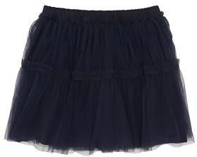 TOM TAILOR - 1039410 - Korte Rok - Sky Captain Blue - Effen met Ruches