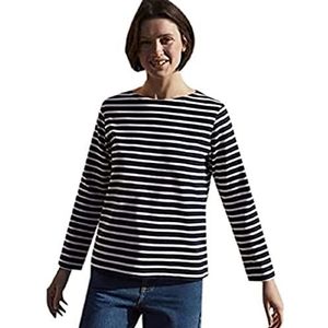 Petit Bateau A059M T-shirt, Smoking/Marshmallow, maat S