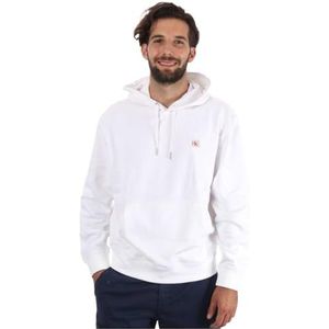 Calvin Klein - Sweatshirt - Wit - Capuchon - Lange Mouw