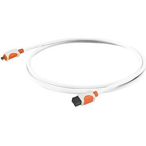 Bespeco SLF94600 Firewire kabel, 4-polig op 9-polige stekker, 6 m