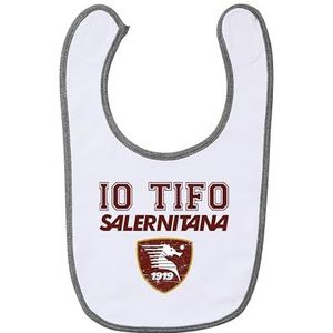 U.S. SALERNITANA 1919 Officieel product slabbetje Io Jubel, Wit, One size