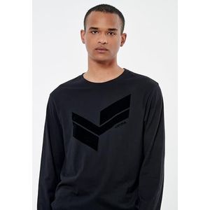 Kaporal Rico T-shirt voor heren, Zwart, XL
