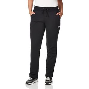 Champion Fleece broek met open bodem voor dames, Zwart, L