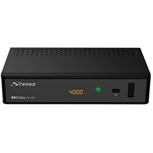 STRONG SRT8215 HD receiver (DVB-T2, HEVC, H.265, Dolby® Digital Plus), zwart