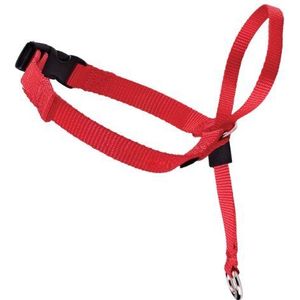 PetSafe Easy Walk hondenhalster L rood, geen trekken, draagcomfort, eenvoudig aan en uit te trekken, voor grote honden