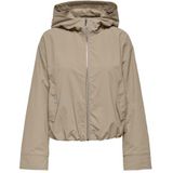 ONLY ONLBEALO damesjas, Humus/detail: zilveren trim, M