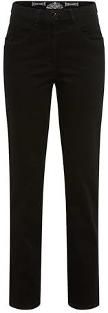 Raphaela by Brax Dames Broek  Style LAURA NEW BLACK, zwart, maat 34