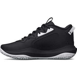 Under Armour UA Lockdown 6, Sneakers uniseks-volwassene, Black/Black/Metallic Gold, 40 EU