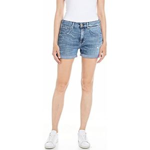 Replay Dames ANYTA Jeansshorts, 009 Medium Blue, 29, 009, medium blue., 29W