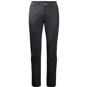 Jack Wolfskin - Activate Thermic - Herenbroek - Zwart - Softshell - Windwerend Waterafstotend Ademend Elastisch