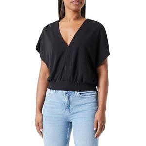 caspio Dames blouseshirt 19526755-CA06, zwart, S, zwart, S