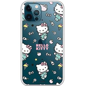 Personalaizer Hello Kitty Patron Stickers Beschermhoes voor iPhone 12 Pro Max