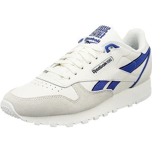 Reebok Classic Leather uniseks-volwassene Sneaker,CHALK/VECBLU/VECNAV,55 EU