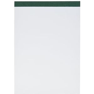 Baier & Schneider Brunnen 1055430 notitieblok (A5, blanco, 50 vellen, genieten en geperforeerd, 60 g/m²)