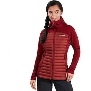 Berghaus Dames Nula Hybrid Synthetische Geïsoleerde Jas, Syrah, 8