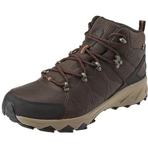 Columbia Women's Peakfreak 2 Mid Outdry Leather waterproof mid rise hiking boots, Brown (Cordovan x Black), 6 UK