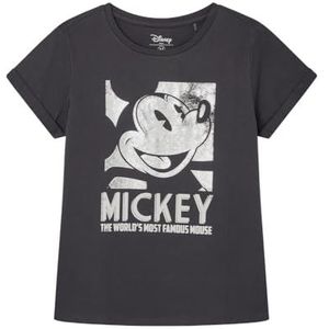 Springfield T-shirt, geel/wit, XS