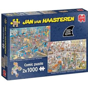 JvH - Thema: De Bouwmark - Mozaïek - 2 x 1.000 St.