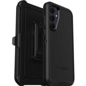 OtterBox Defender Case voor Samsung Galaxy A55 5G, Schokbestendig, Valbestendig, Ultra-robuust, Beschermhoes, 5x Getest volgens Militaire Standaard, Zwart