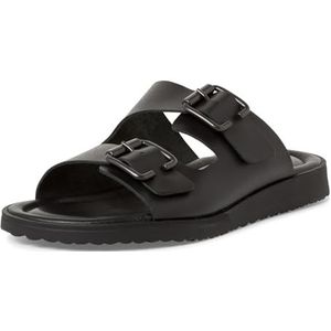 s.Oliver Heren 5-17103-42 schuifsandalen, Black Nappa, 40 EU