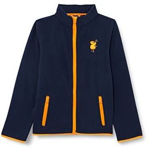 Playshoes DIE MAUS Baby - meisjes fleece jas de muis jas, blauw (marineblauw 11, 128 cm