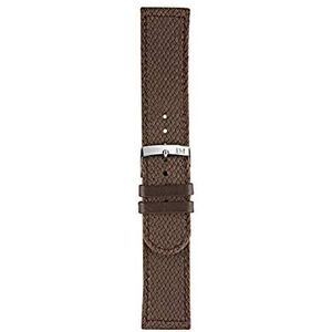Morellato Unisex horlogeband, sport collectie, mod. NET, gevlochten stof - A01X4908C17, bruin, 20 mm, Band