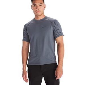 Marmot Heren Windridge T-shirt met korte mouwen, stalen onyx, groot