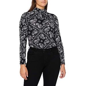 Blue Seven dames alloverdruk, staande T-shirt