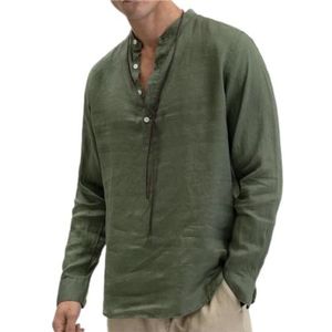 Gianni Lupo GL7618S-S23 hemd, groen, XXL heren, Groen