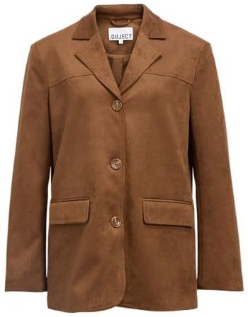 Object - Blazer Fenja - Bruin - Dames