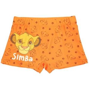 Disney Jongens Boxer de bain Le ROI Lion Garçon Baby badkleding, oranje, oranje, 5 Jaar