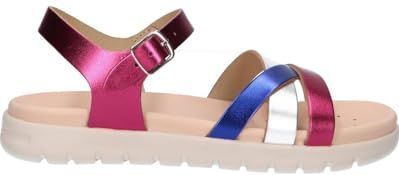 Geox J Soleima Gir Sandalen voor meisjes, Fuchsia Royal, 24 EU