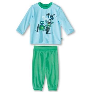 Sanetta baby - jongens pyjama (tweedelig), dierdruk 220806