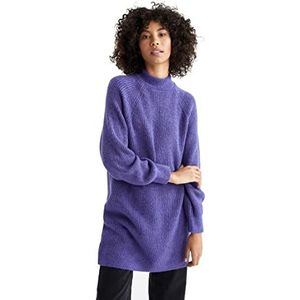 DeFacto Lange overhemden met lange mouwen tuniek overhemden (paars, XL), lila, XL