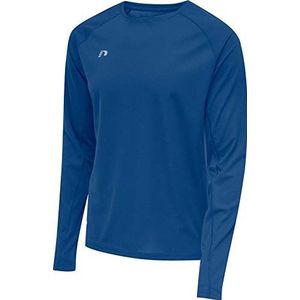 Newline Men's Men Core Running T-Shirt L/S, echt blauw, XL