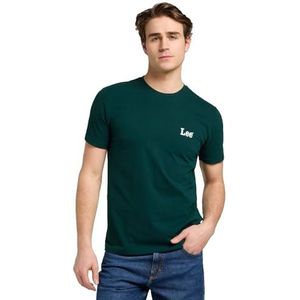 SS SMALL Logo Tee, jade forest, L
