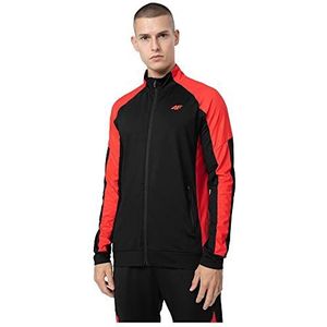 4F Fnk M187 Sweatshirt, rood, maat M voor heren, Rood, M