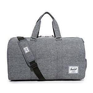 Herschel Novel, reistas, Raven Crosshatch, Eén maat, Innovatieve sporttas.