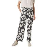 CECIL - Wide Legs Broek - Grafisch Patroon - Loose Fit - Stretch Tailleband