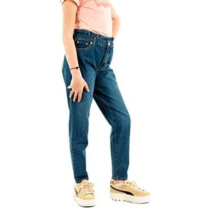 Levi's Kids High Loose Paperbag Jeans voor meisjes, 2-8 jaar, Low Down, 12 Jaar