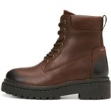 Marc O'Polo - Philomena - Veterlaarsjes - Donkerbruin - Leer