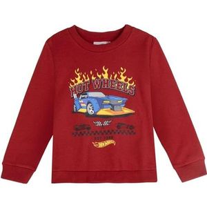 CERDÁ Life'S Little Moments Hot Wheels sweatshirt, origineel design en officieel gelicentieerd product, comfortabel, warm, uniseks, kinderen, Hot Wheels, 4 años